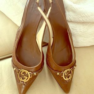 Gucci kitten heel shoes